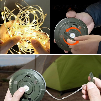 Waterproof Solar Powered Holiday Fairy Lights