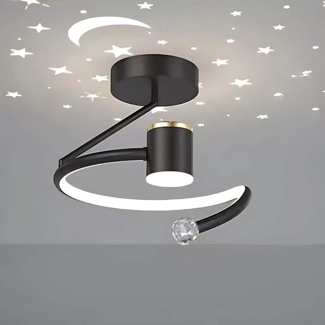 Stylish LED Starry Night Light Fixture - Cofik