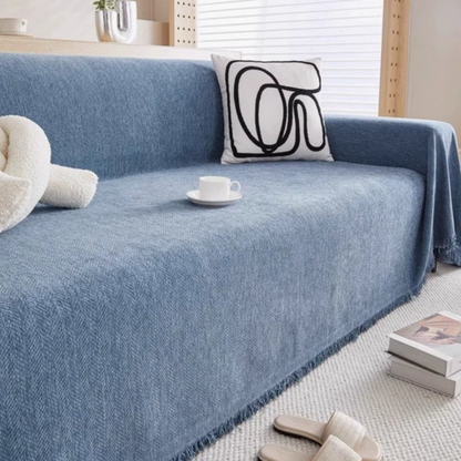 Sturdy Fleece Couch Slipcover