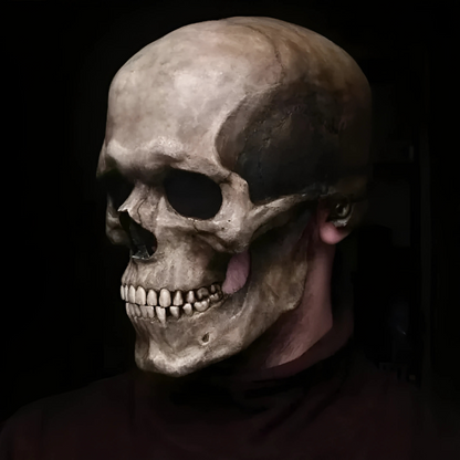 Spooky Realistic Skull Halloween Mask