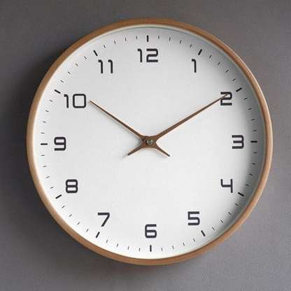 Quiet Contemporary Wall Clock Simple Style