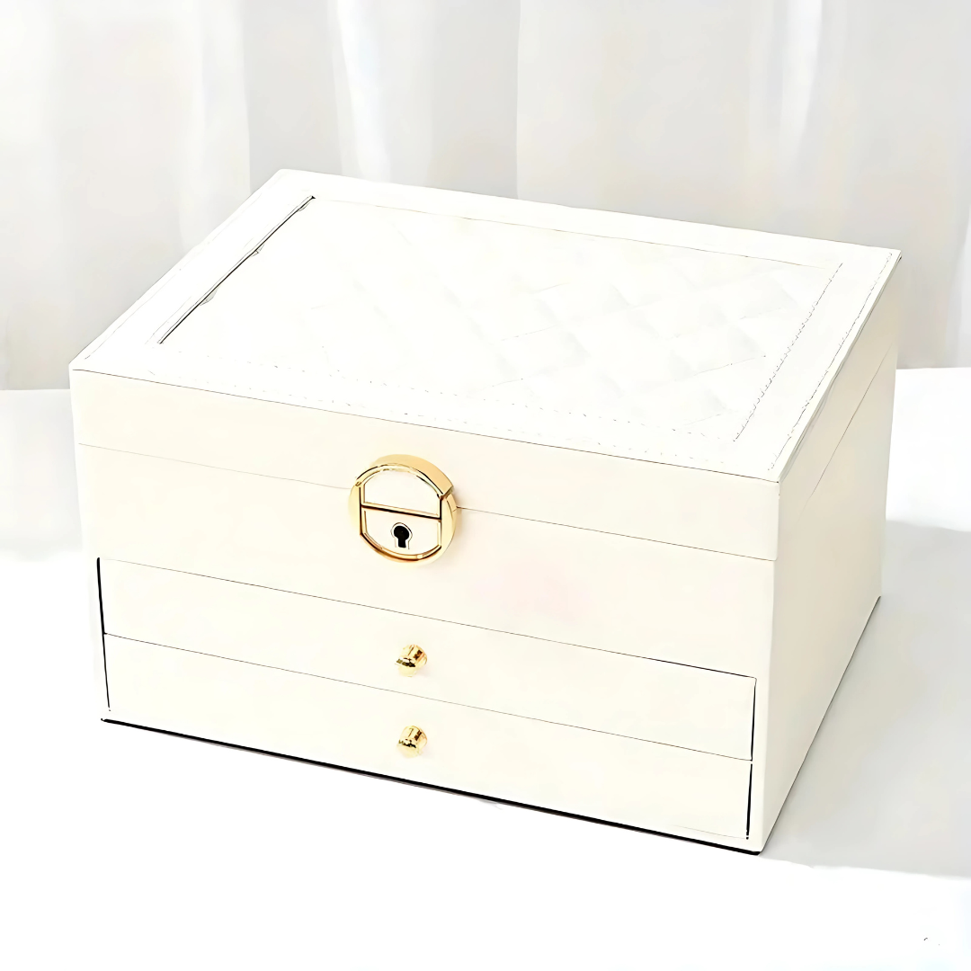 Luxury Travel Jewelry Case Box