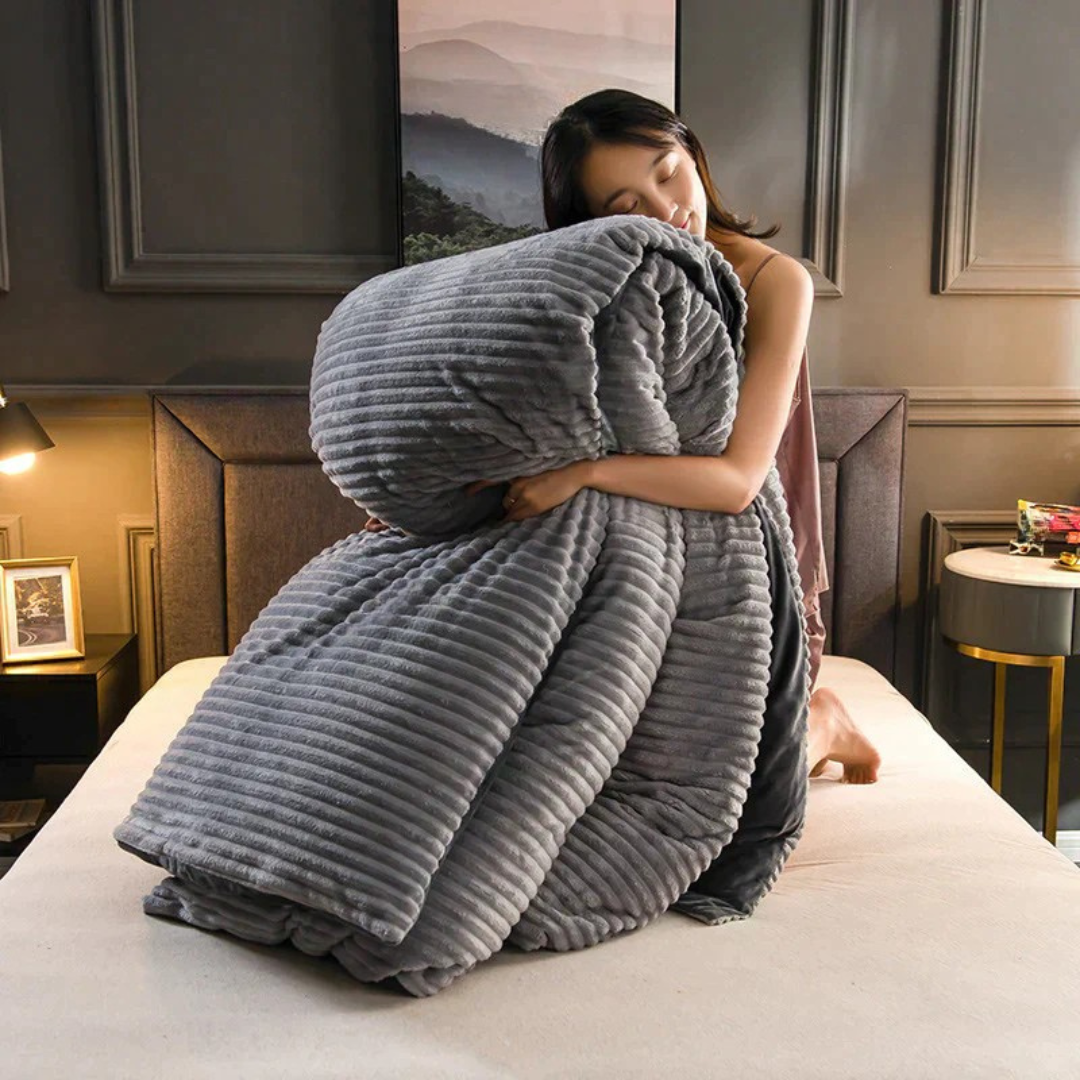 Cozy Warm Fleece Bed Blanket