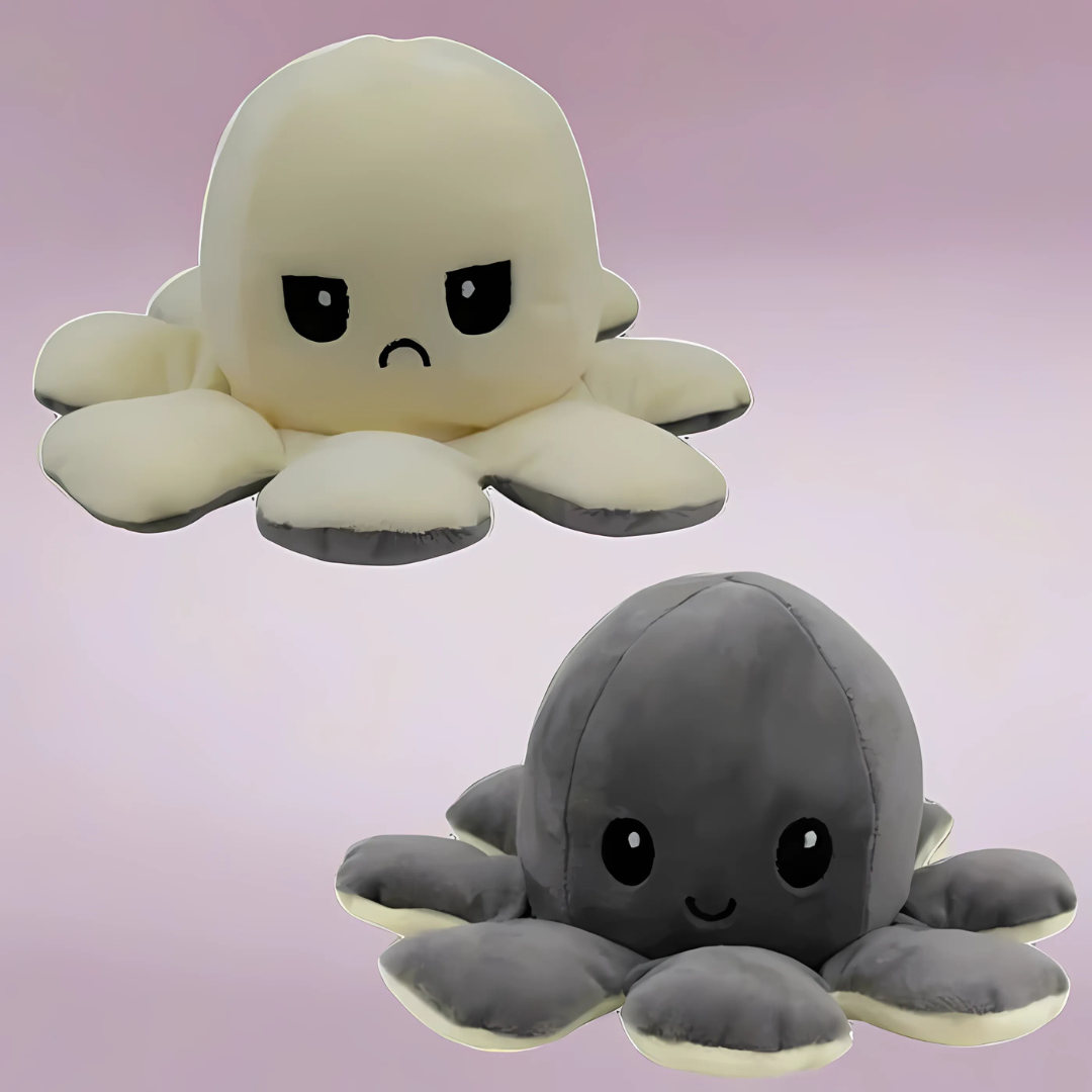 Cuddly Double Sided Octopus Stuffed Animal