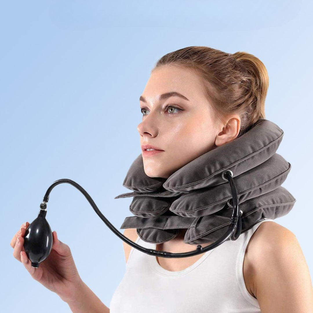 Contoured Neck Support Pillow Relief Cushion