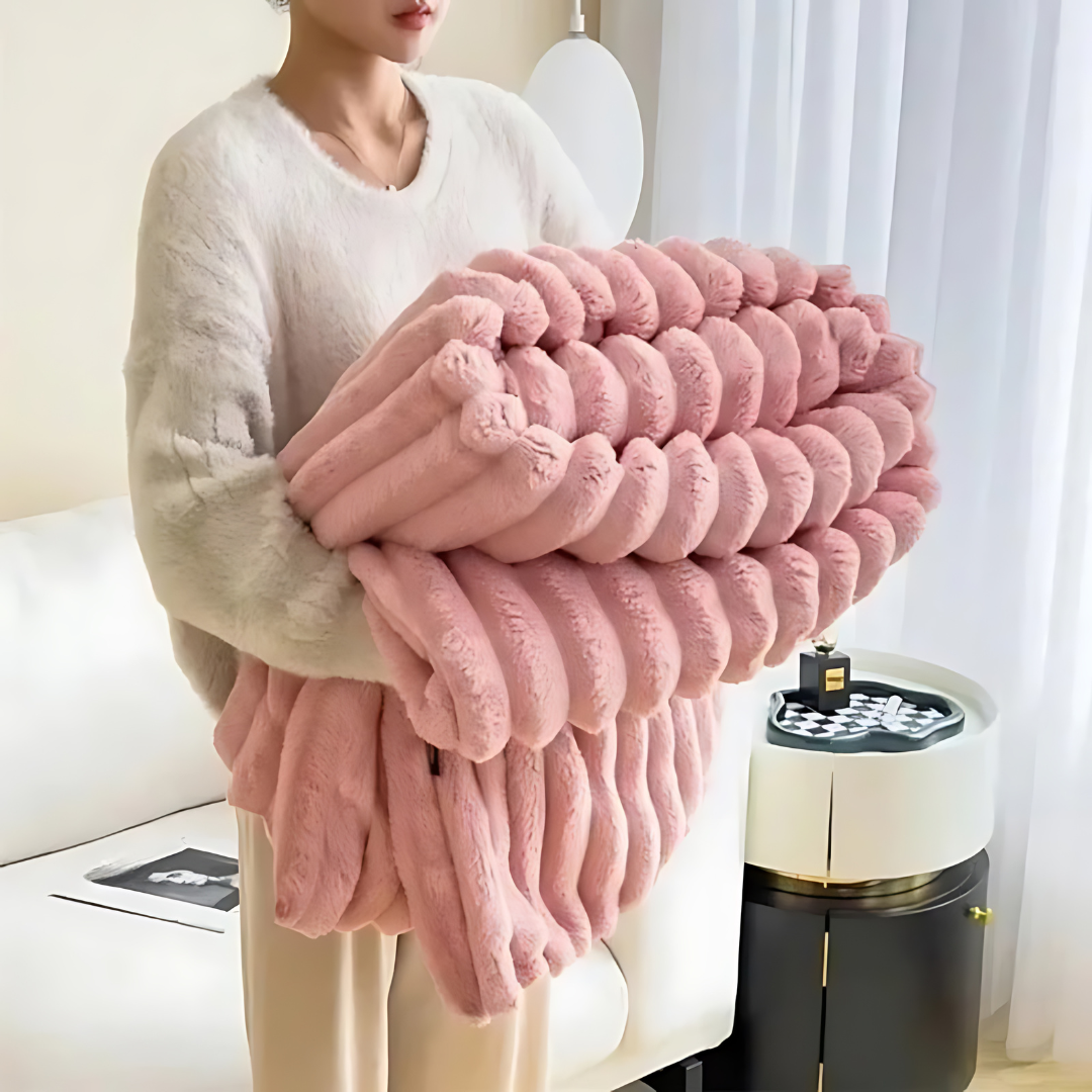 Plush Velvet Throw Blanket