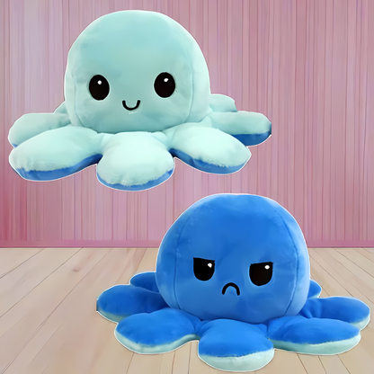 Cuddly Double Sided Octopus Stuffed Animal