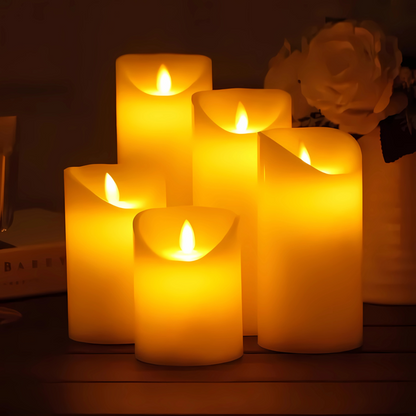 Realistic LED Battery Operated Flicker Candles