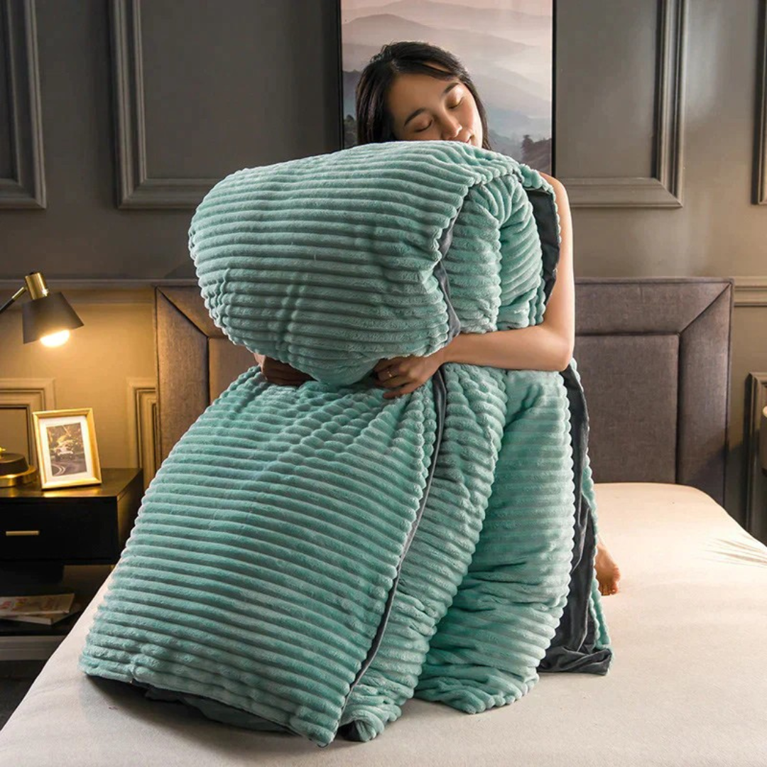 Cozy Warm Fleece Bed Blanket