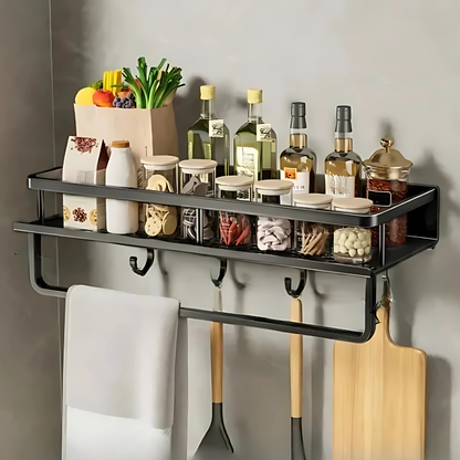 Space Saving Shelf for Kitchen or Bathroom Organizer