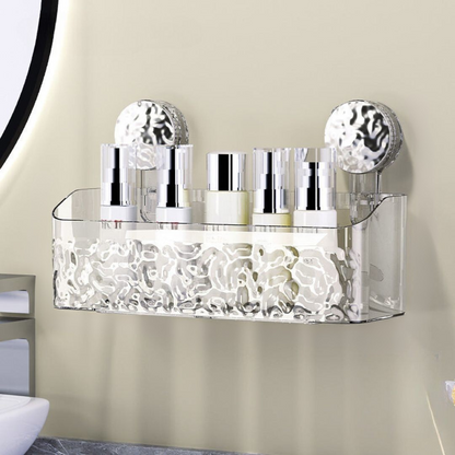 Waterproof Bathroom Shelf with Suction Cup