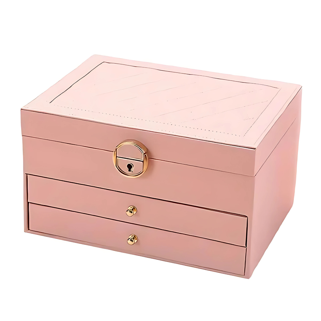 Luxury Travel Jewelry Case Box