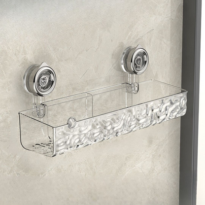 Adhesive Corner Shower Caddy Bathroom Storage Shelf
