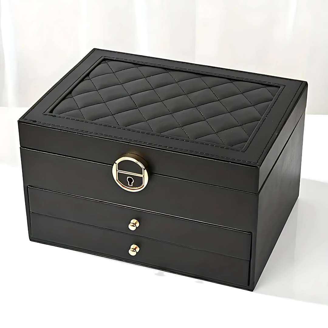 Luxury Travel Jewelry Case Box
