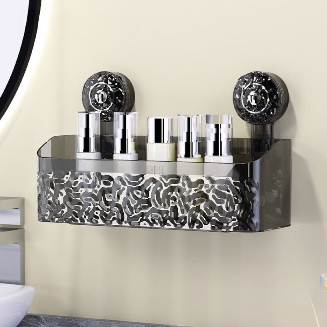 Waterproof Bathroom Shelf with Suction Cup