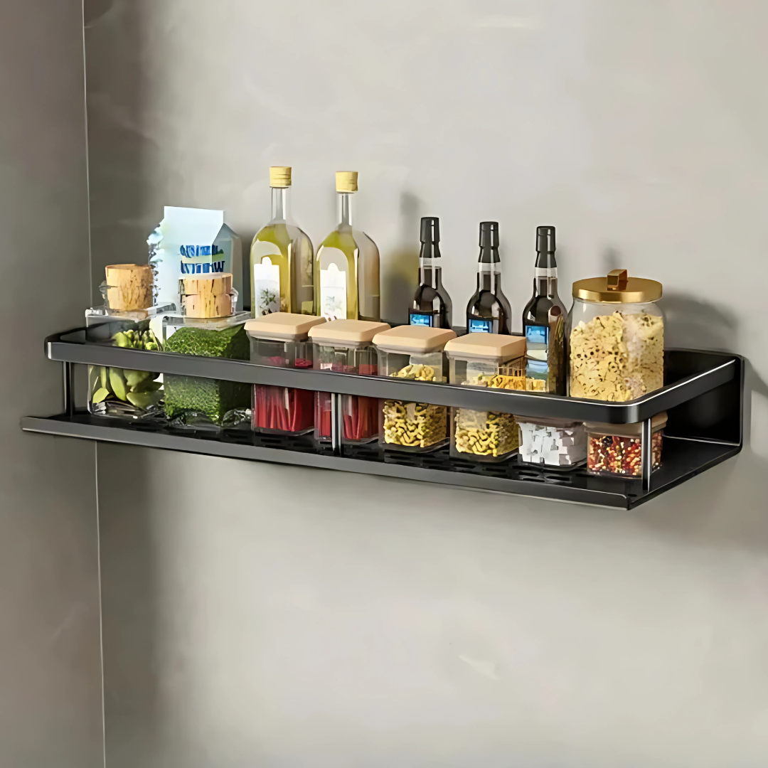 Space Saving Shelf for Kitchen or Bathroom Organizer