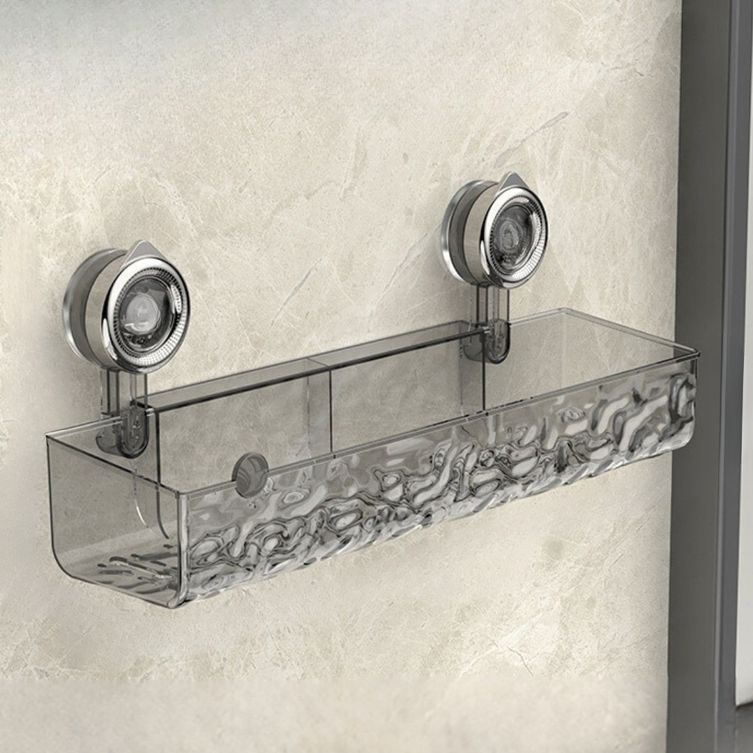 Adhesive Corner Shower Caddy Bathroom Storage Shelf