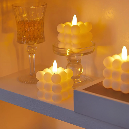 Battery Operated LED Faux Candle Set