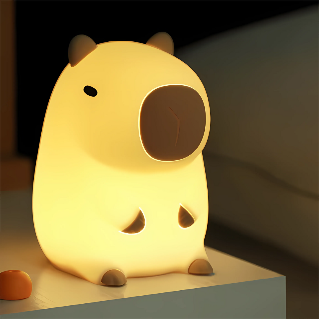 Soft Silicone Animal Night Lamp Adjustable Brightness - Cofik
