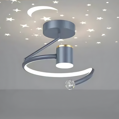 Stylish LED Starry Night Light Fixture