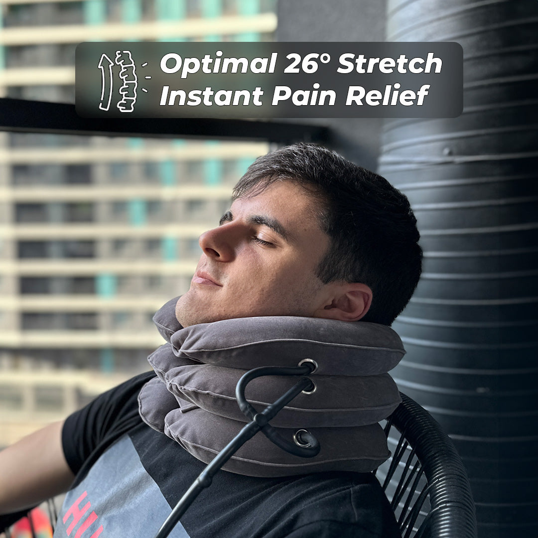 Contoured Neck Support Pillow Relief Cushion
