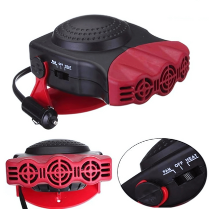 Compact Car Heater Fan Dehumidifier Kit