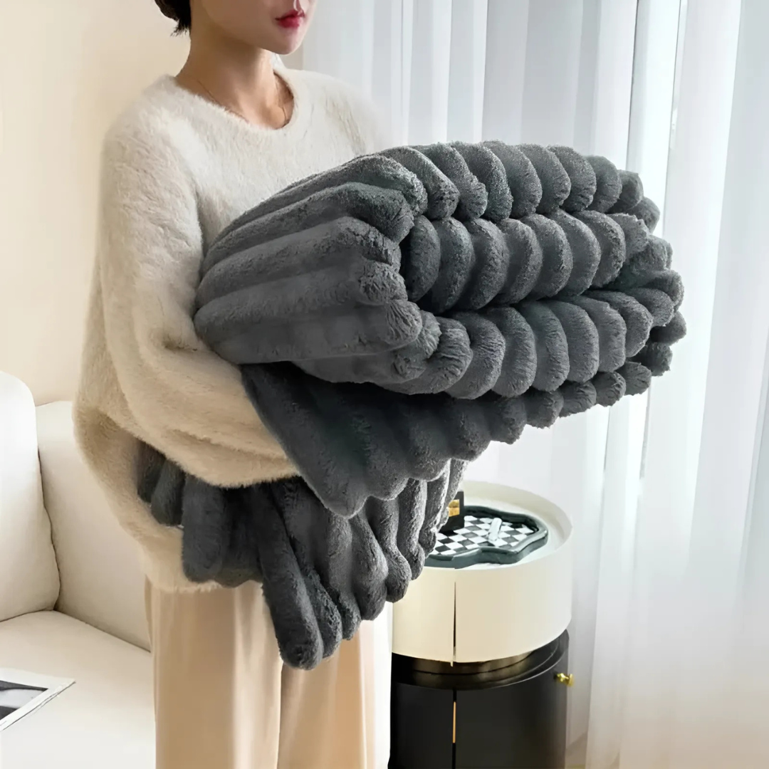 Plush Velvet Throw Blanket