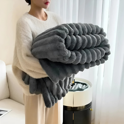 Plush Velvet Throw Blanket