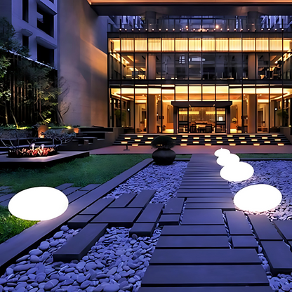 Solar Powered Outdoor LED Yard Light