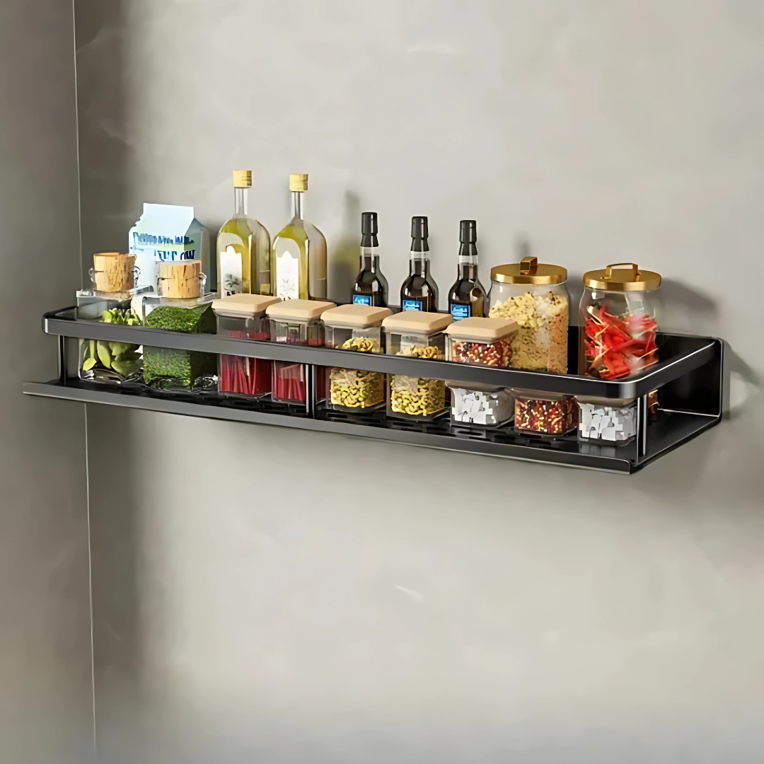 Space Saving Shelf for Kitchen or Bathroom Organizer