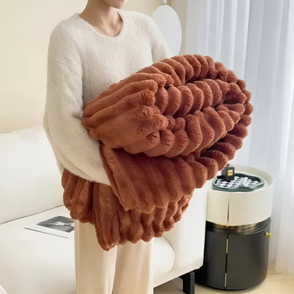 Plush Velvet Throw Blanket