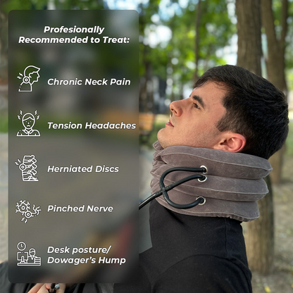 Contoured Neck Support Pillow Relief Cushion
