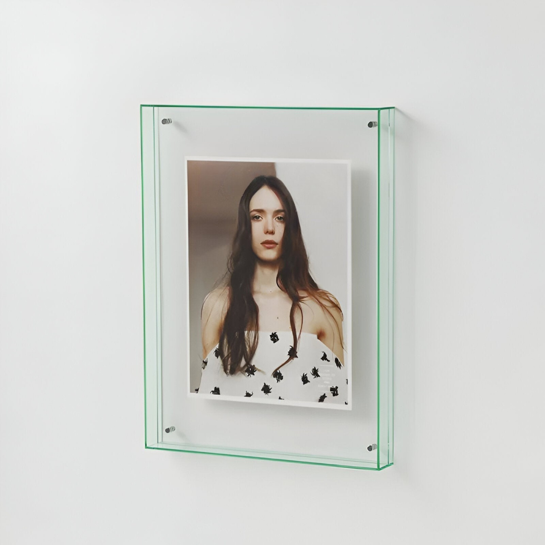 Transparent Acrylic Picture Frame Modern Display