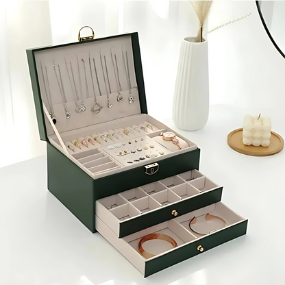 Luxury Travel Jewelry Case Box
