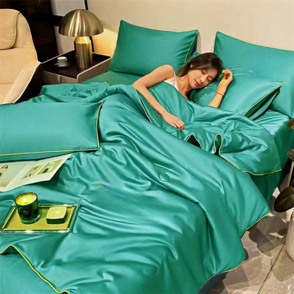 Cooling Lightweight Airy Throw Blanket