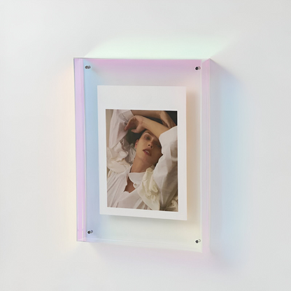 Transparent Acrylic Picture Frame Modern Display