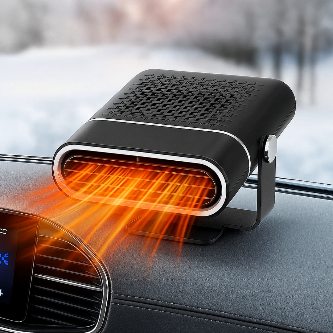 Compact 12V Car Heater Fan and Dehumidifier - Cofik