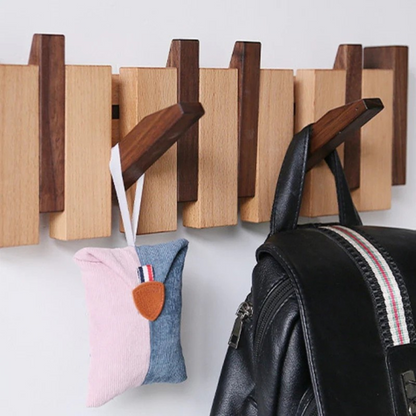 Space Saving Kitchen Hook Rack Organizer