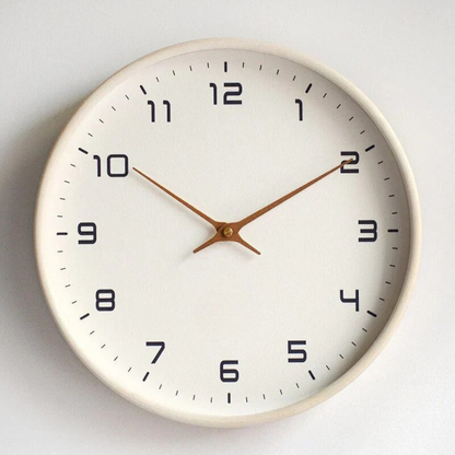 Quiet Contemporary Wall Clock Simple Style