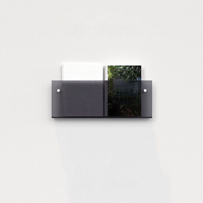 Clear Wall Mounted Acrylic Shelf Organizer