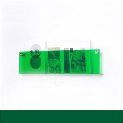 Clear Wall Mounted Acrylic Shelf Organizer