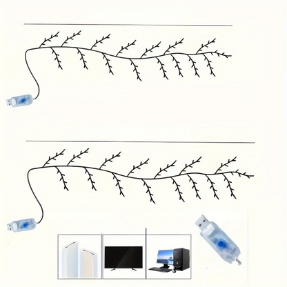 Modern LED Tree Branch Wall Light