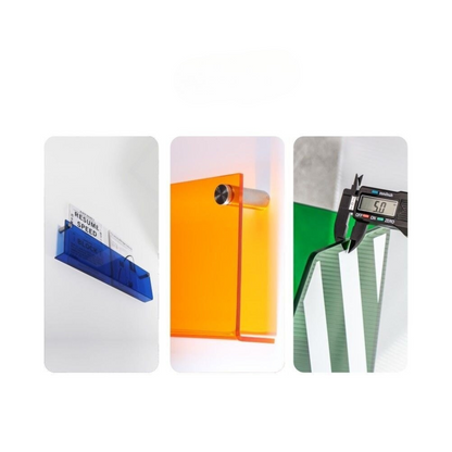 Clear Wall Mounted Acrylic Shelf Organizer