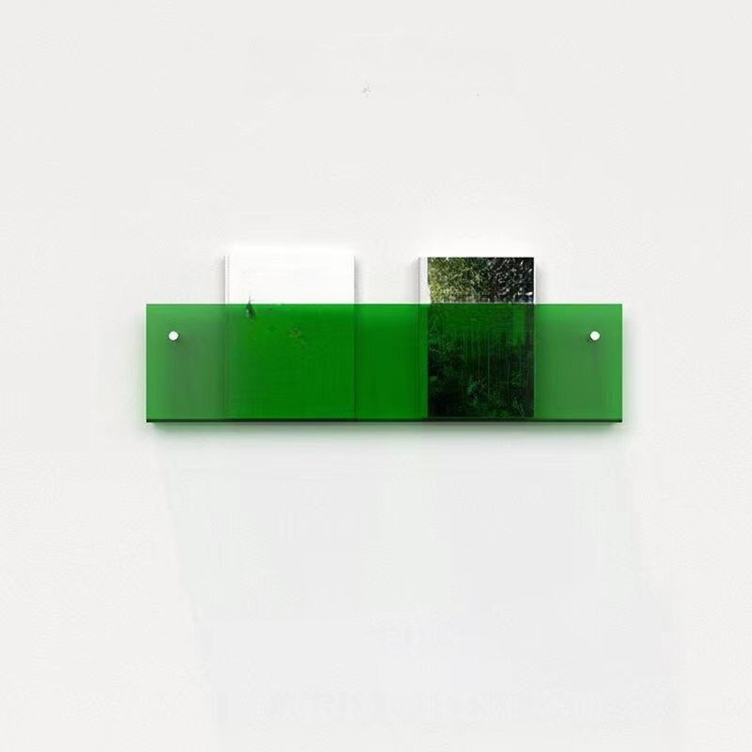 Clear Wall Mounted Acrylic Shelf Organizer