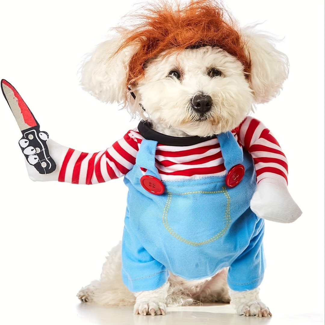 Funny Puppy Halloween Costume Cute Pet Outfit