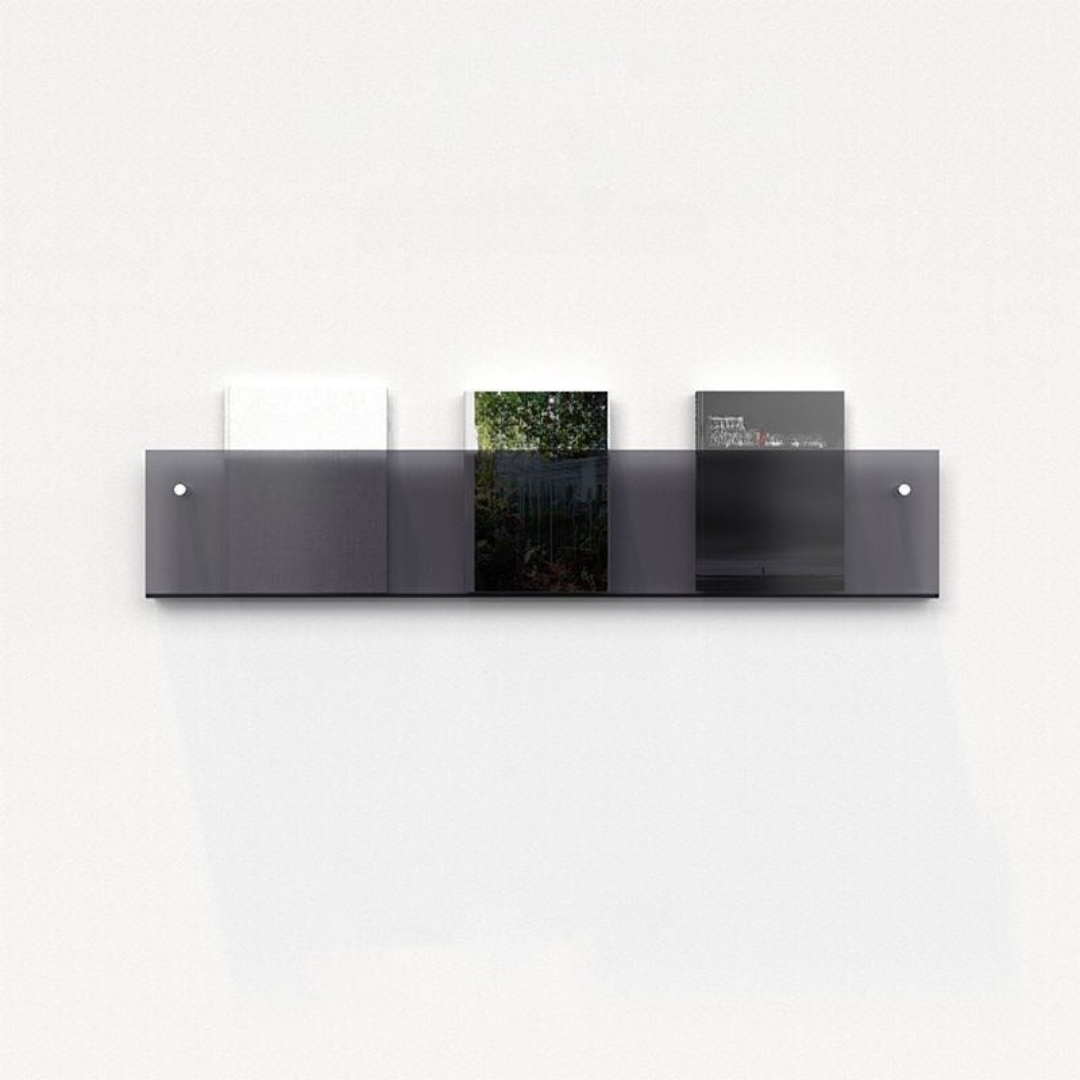 Clear Wall Mounted Acrylic Shelf Organizer