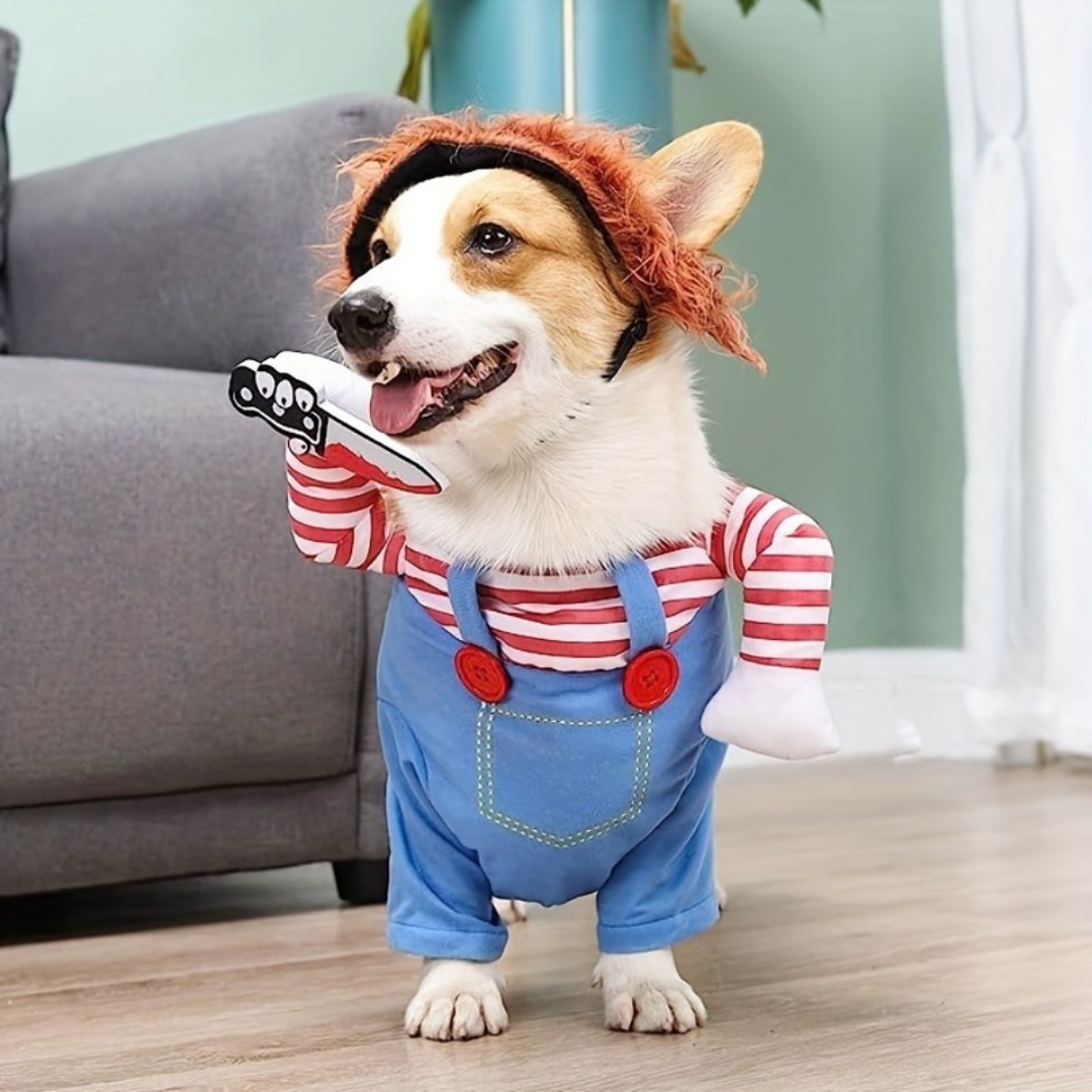 Funny Puppy Halloween Costume Cute Pet Outfit - Cofik