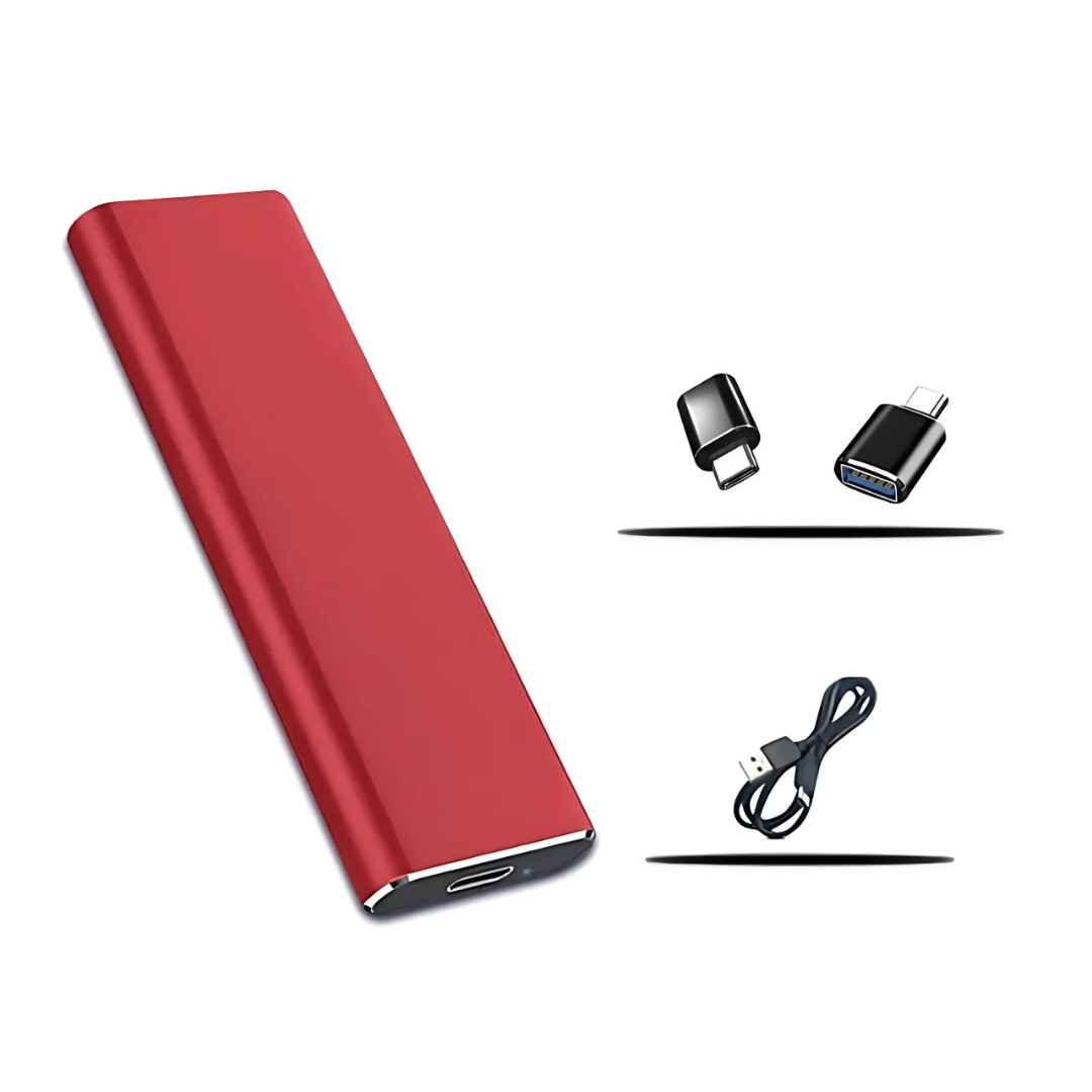 Compact USB Metal External Solid State Hard Drive