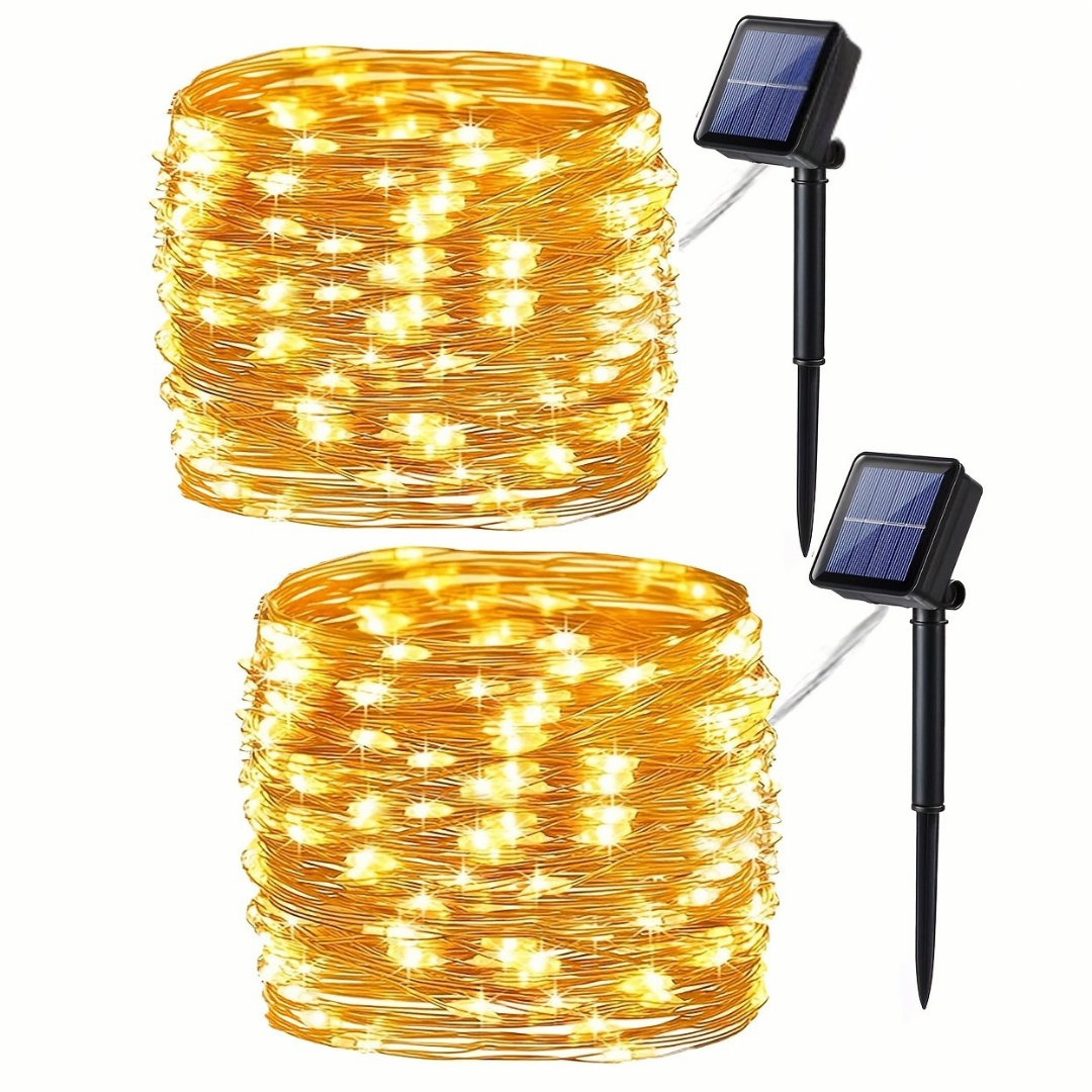 String Solar Garden Lights Outdoor Decoration