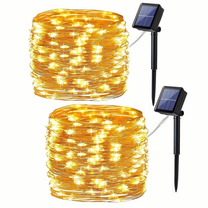 String Solar Garden Lights Outdoor Decoration